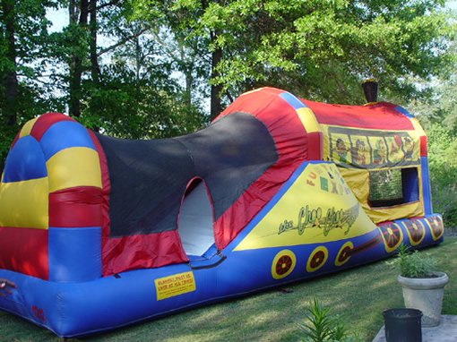 choo choo train. Rent this Inflatable for your